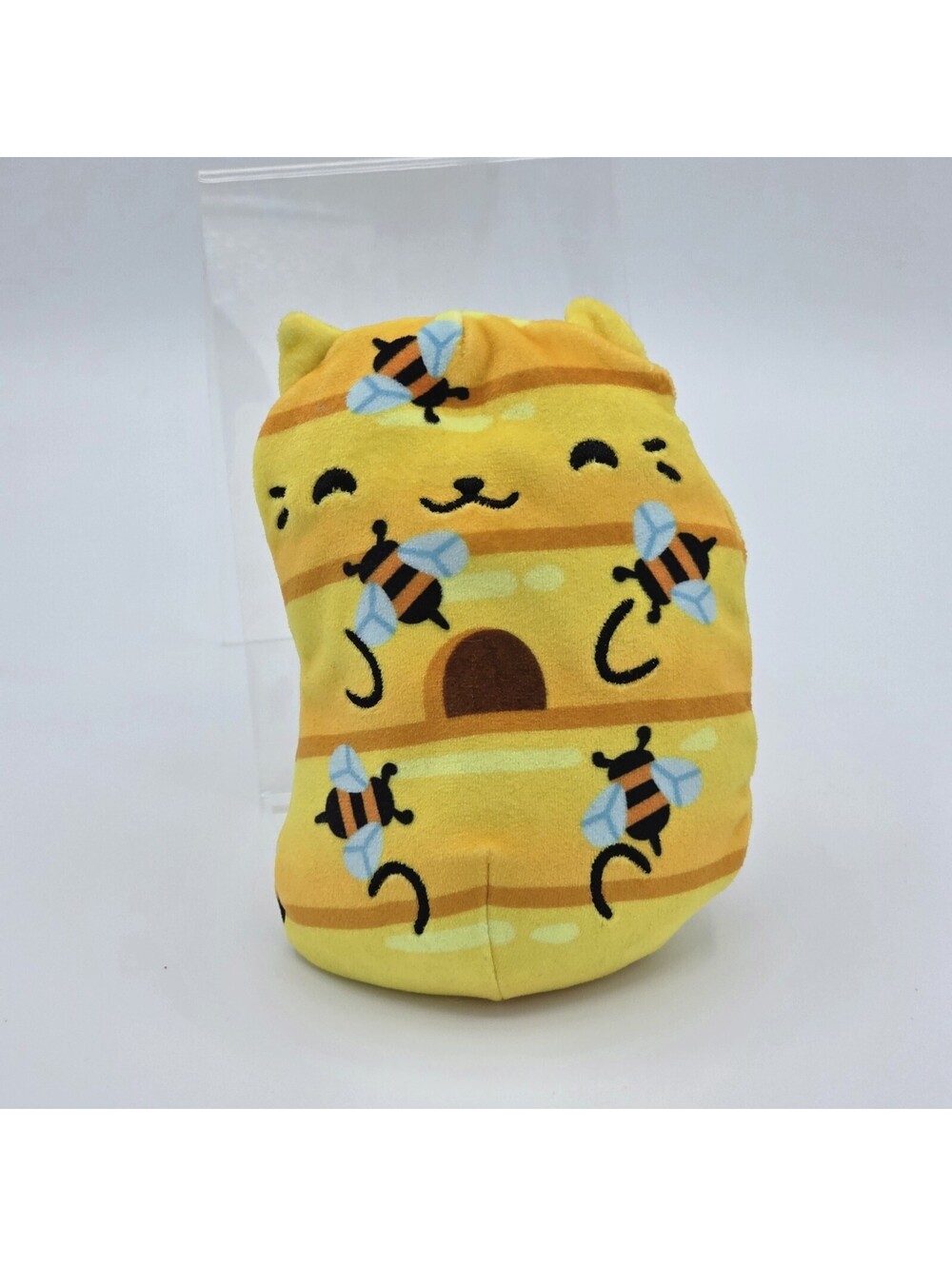 CATS VS PICKLES CHONKS #373 HONEYCOMB 6” Bean Bag Plush Gold Wave